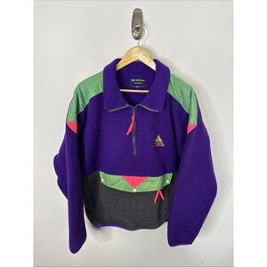 Vintage Ditrani Tech Men S Ski Retro 90s Anorak Jacket Pullover Neon